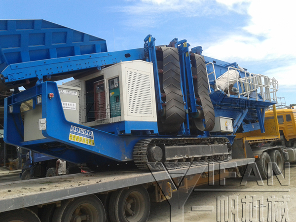 Two new-style mobile crushing plants are successfully used in Solomon 