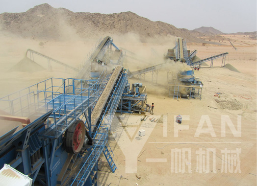 Gravel production line, also known as sand production line, stone production line.