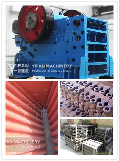 Jaw crusher - jaw plate - crusher hammers