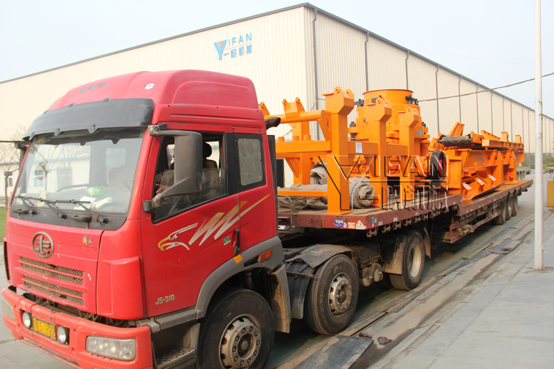 YIFAN Machinery Mobile Cone Crushing Plant was Sent to Sri Lanka