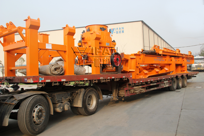 YFIAN Mobile Cone Crushing Plant was Sent to Sri Lanka