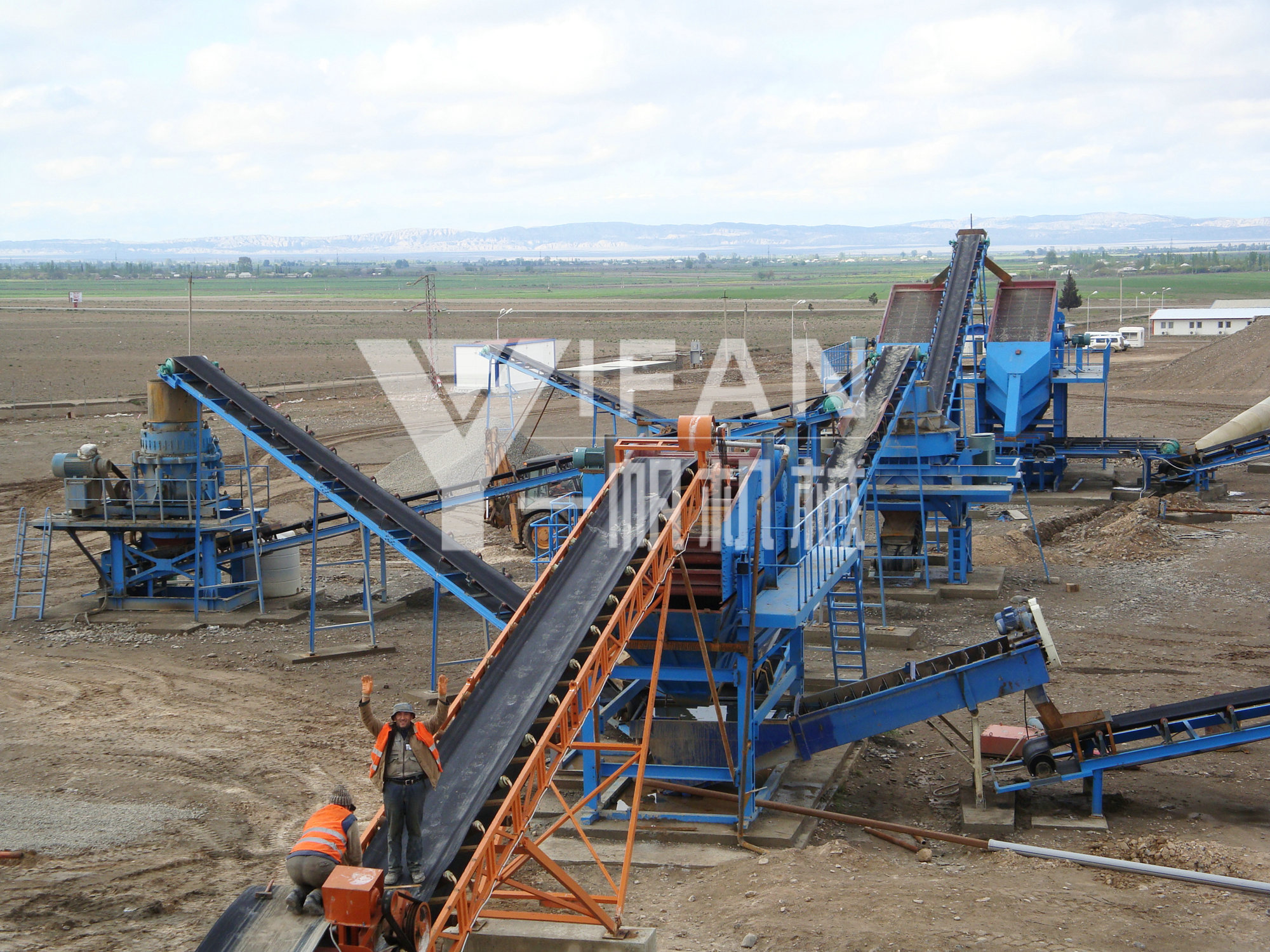 Yifan Machinery for customers to design the most economical and reasonable stone production line solutions