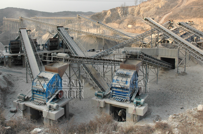 Daily production 8000 tons of Nigeria's largest sand and gravel production line
