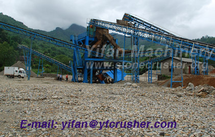 River Pebble Gravel Production Line